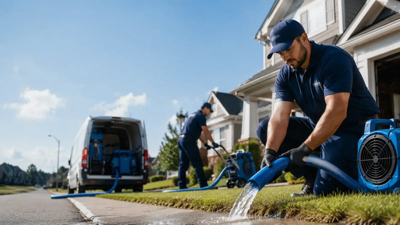 Flood Damage Restoration in Lothian, MD